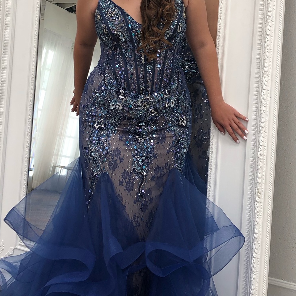 Midnight Blue Gown